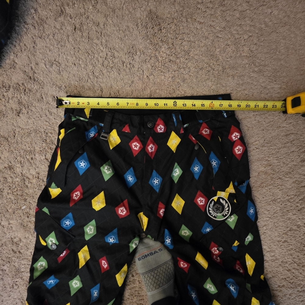Sessions Ridge Series Jacket & Pants Set Diamond Pattern Size Medium - Picture 16 of 16